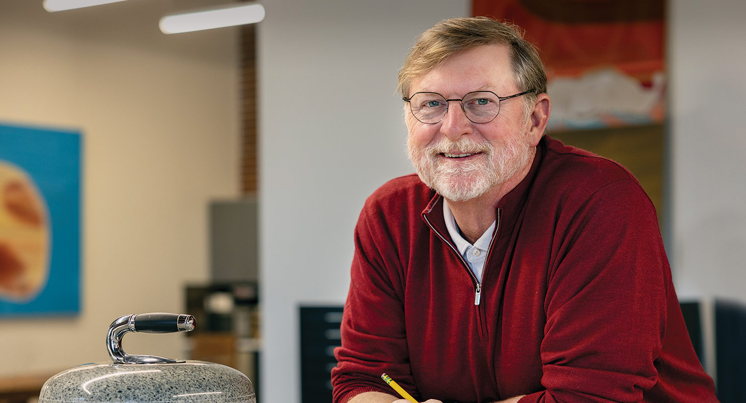 Beau Welling in his Greenville studio.